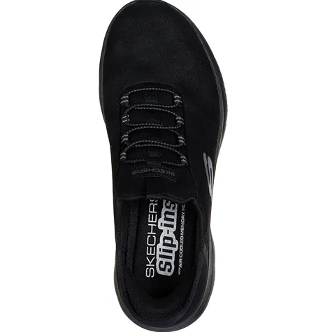Skechers Trainers<Ladies Slip In Trainers - 150254 - Black/ Black