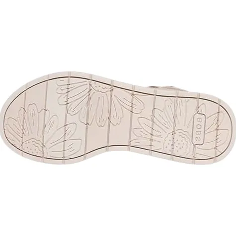 Skechers Sandals<Ladies Slip In Wedge Sandals - 114415 - Rose Gold