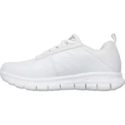 Skechers Trainers<Ladies Slip Resistant Shoes- 76576EC - White