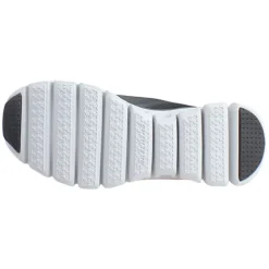 Skechers Trainers<Ladies Slip-In Trainers - 104566 - Black Charcoal