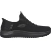 Skechers Trainers<Ladies Slip-Ins Work Trainers - 108144EC - Black/Black