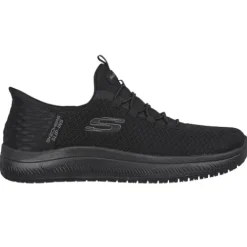 Skechers Trainers<Ladies Slip-Ins Work Trainers - 108144EC - Black/Black