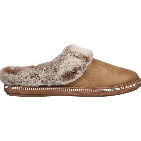 Skechers Slippers<Ladies Slippers - 167625 - Tan