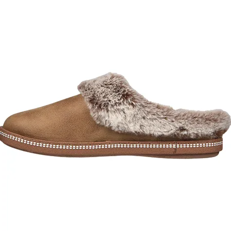 Skechers Slippers<Ladies Slippers - 167625 - Tan