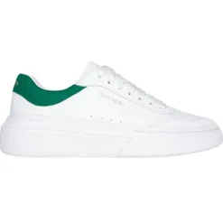 Skechers Trainers<Ladies Trainers - 185060 - White/Green