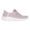 Skechers Trainers<Ladies Ultra Flex Trainers - 150457 Slip Ins - Light Mauve