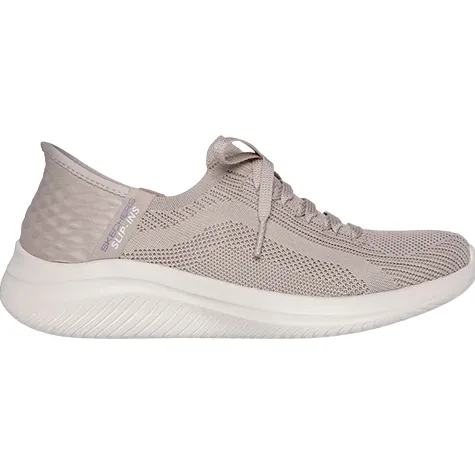 Skechers Trainers<Ladies Ultra Flex Trainers - 149710 - Taupe