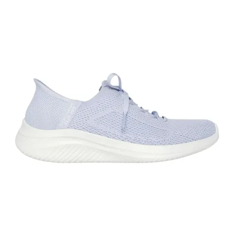 Skechers Trainers<Ladies Ultra Flex Trainers - 150457 Slip Ins - Light Blue
