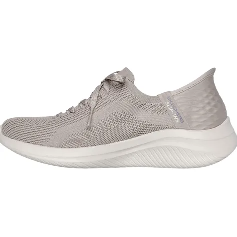 Skechers Trainers<Ladies Ultra Flex Trainers - 149710 - Taupe