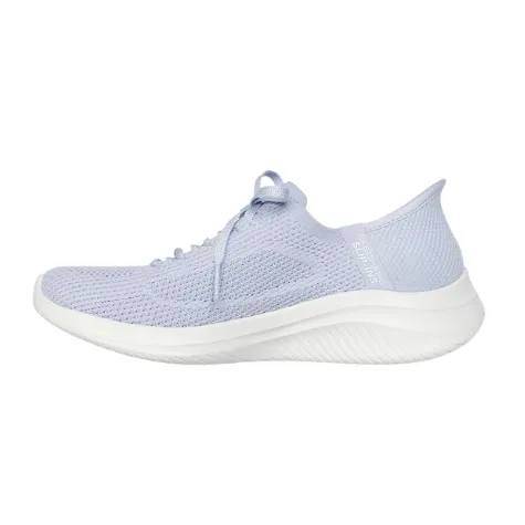 Skechers Trainers<Ladies Ultra Flex Trainers - 150457 Slip Ins - Light Blue
