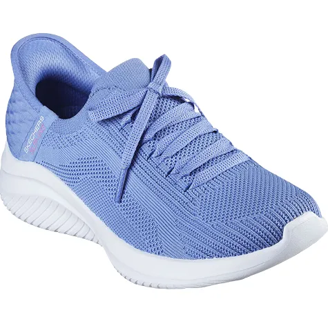 Skechers Trainers<Ladies Ultra Flex Trainers - 149710 Slip Ins - Blue
