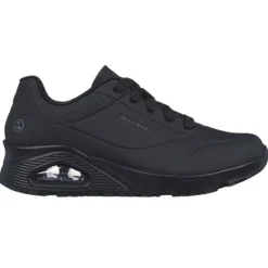 Skechers Trainers<Ladies Work Trainers - UNO 108021EC - Black