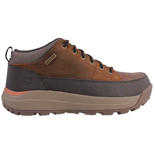 Skechers Boots<Men's Ankle Boots- 210900 -Tan