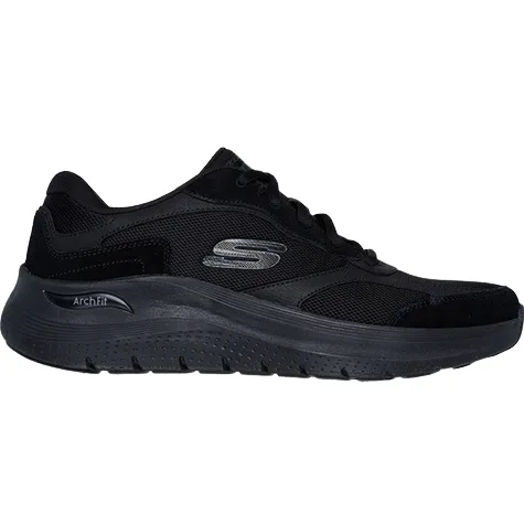 Skechers Trainers<Men's Arch Fit Trainers - 232702 - Black/Black
