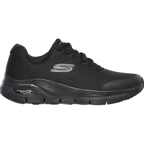 Skechers Mens Larger Sizes | Trainers<Mens Arch Fit Trainers - 232040 - Black/Black