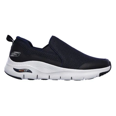 Skechers Mens Larger Sizes | Trainers<Mens Arch Fit Trainers - 232043 - Navy