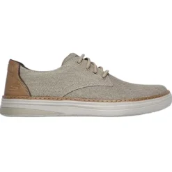 Skechers Trainers<Men's Canvas Trainers - 205135 - Beige