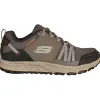 Skechers Trainers<Mens Escape Trainer-51591-Charcoal/Tan