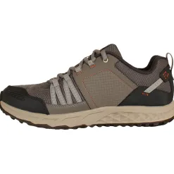 Skechers Trainers<Mens Escape Trainer-51591-Charcoal/Tan