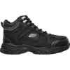 Skechers Mens Larger Sizes | Workwear<Mens Safety Boots - 77147EC - Black