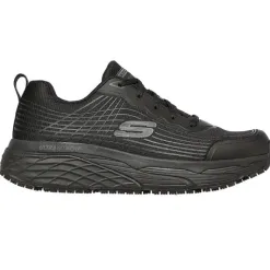 Skechers Mens Larger Sizes | Trainers<Mens Safety Trainers - 200021EC - Black/Black