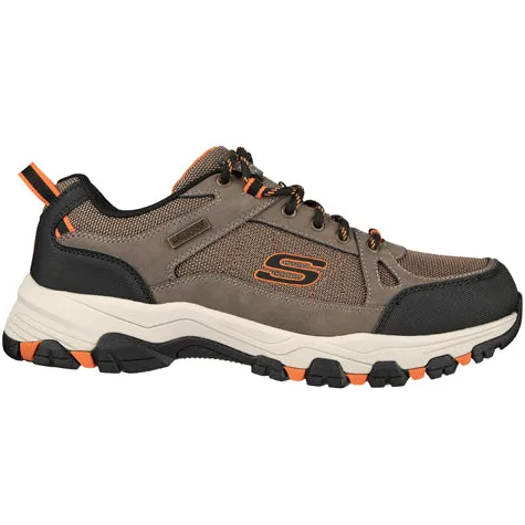 Skechers Mens Larger Sizes | Trainers<Mens Selmen Trainers - 204427 - Brown