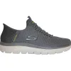 Skechers Trainers<Mens Slip In's Summit Trainers- 232457 - Grey