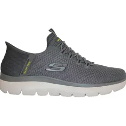 Skechers Trainers<Mens Slip In's Summit Trainers- 232457 - Grey