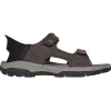 Skechers Sandals<Mens Slip-In Sandals - 205289 - Brown