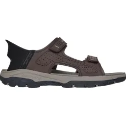 Skechers Sandals<Mens Slip-In Sandals - 205289 - Brown