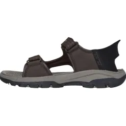 Skechers Sandals<Mens Slip-In Sandals - 205289 - Brown