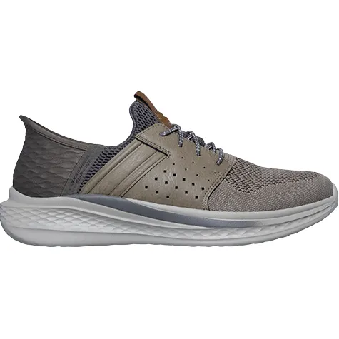 Skechers Trainers<Mens Slip-In Trainers - 210811 - Taupe