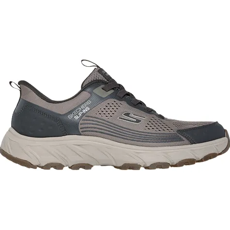 Skechers Mens Larger Sizes | Trainers<Men's Slip-In Trainers - 237800 - Dark Taupe