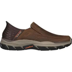 Skechers Mens Larger Sizes | Shoes<Men's Slip-In Trainers - 204810 - Brown