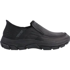 Skechers Mens Larger Sizes | Shoes<Men's Slip-in Trainers - 204810 - Black