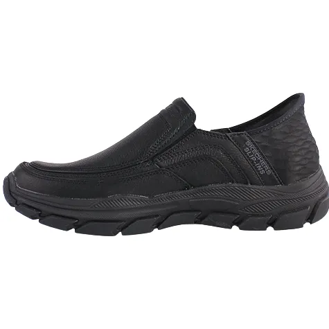 Skechers Mens Larger Sizes | Shoes<Men's Slip-in Trainers - 204810 - Black