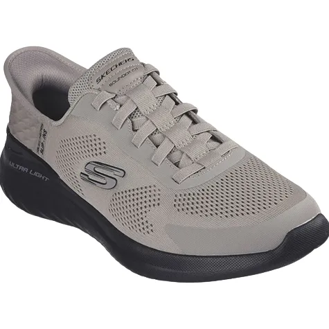 Skechers Mens Larger Sizes | Shoes<Men's Slip-in Trainers - 204810 - Black