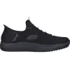 Skechers Trainers<Men's Slip-Ins Work Trainers - 200205EC - Black/Black