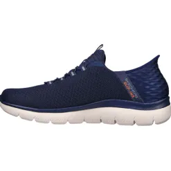 Skechers Mens Larger Sizes | Trainers<Men's Summits High Range Trainers - 232457 Slip Ins - Navy