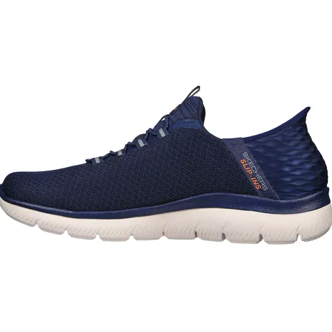 Skechers Mens Larger Sizes | Trainers<Men's Summits High Range Trainers - 232457 Slip Ins - Navy