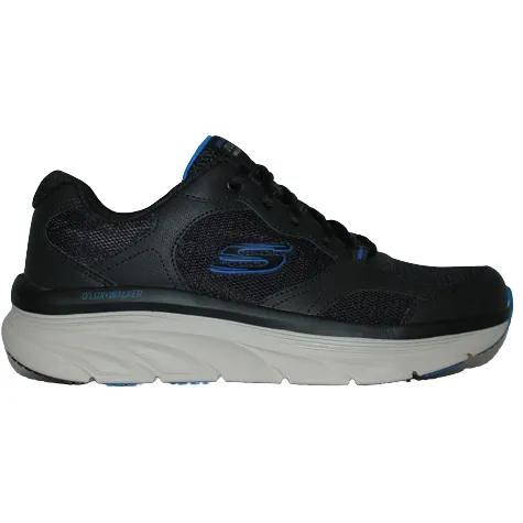 Skechers Mens Larger Sizes | Trainers<Men's Trainers - 51591 Escape Plan- Navy /Orange