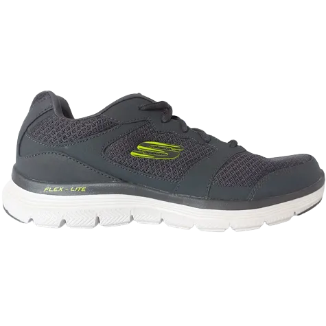 Skechers Mens Larger Sizes | Trainers<Mens Trainers - 232225 - Black/Black
