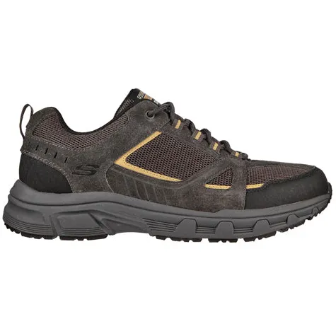 Skechers Trainers<Mens Trainers - 232625 - Grey/Orange