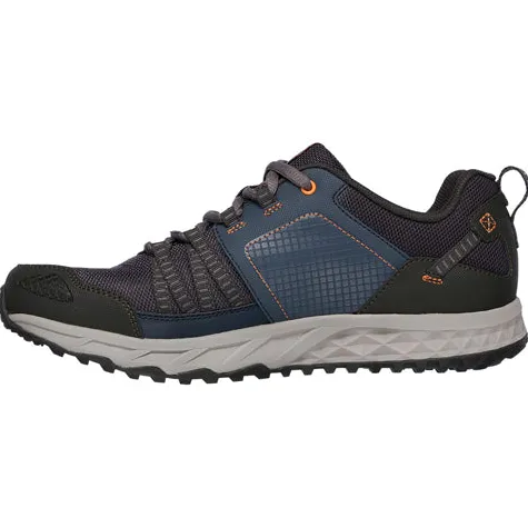 Skechers Mens Larger Sizes | Trainers<Men's Trainers - 51591 Escape Plan- Navy /Orange