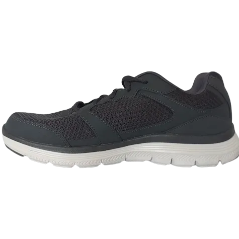 Skechers Mens Larger Sizes | Trainers<Mens Trainers - 232225 - Grey