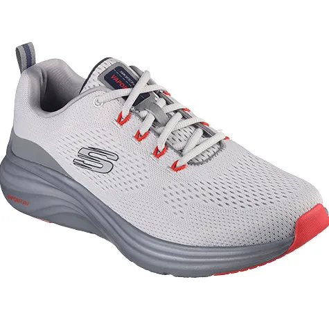 Skechers Trainers<Mens Trainers - 232625 - Grey/Orange