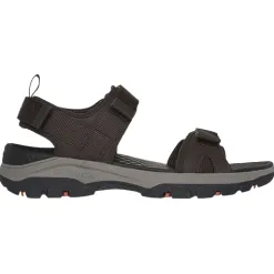 Skechers Sandals<Mens Walking Sandals - 205112 - Chocolate
