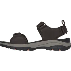 Skechers Sandals<Mens Walking Sandals - 205112 - Chocolate