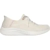 Skechers Trainers<Slip In's Ultra Flex Trainers- 149710 Slip Ins - Beige
