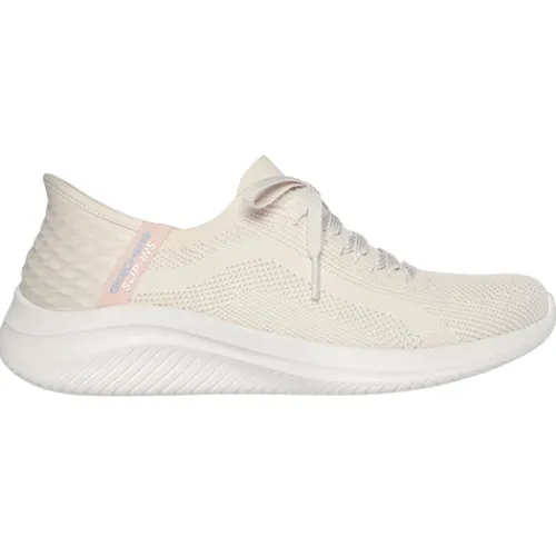 Skechers Trainers<Slip In's Ultra Flex Trainers- 149710 Slip Ins - Beige